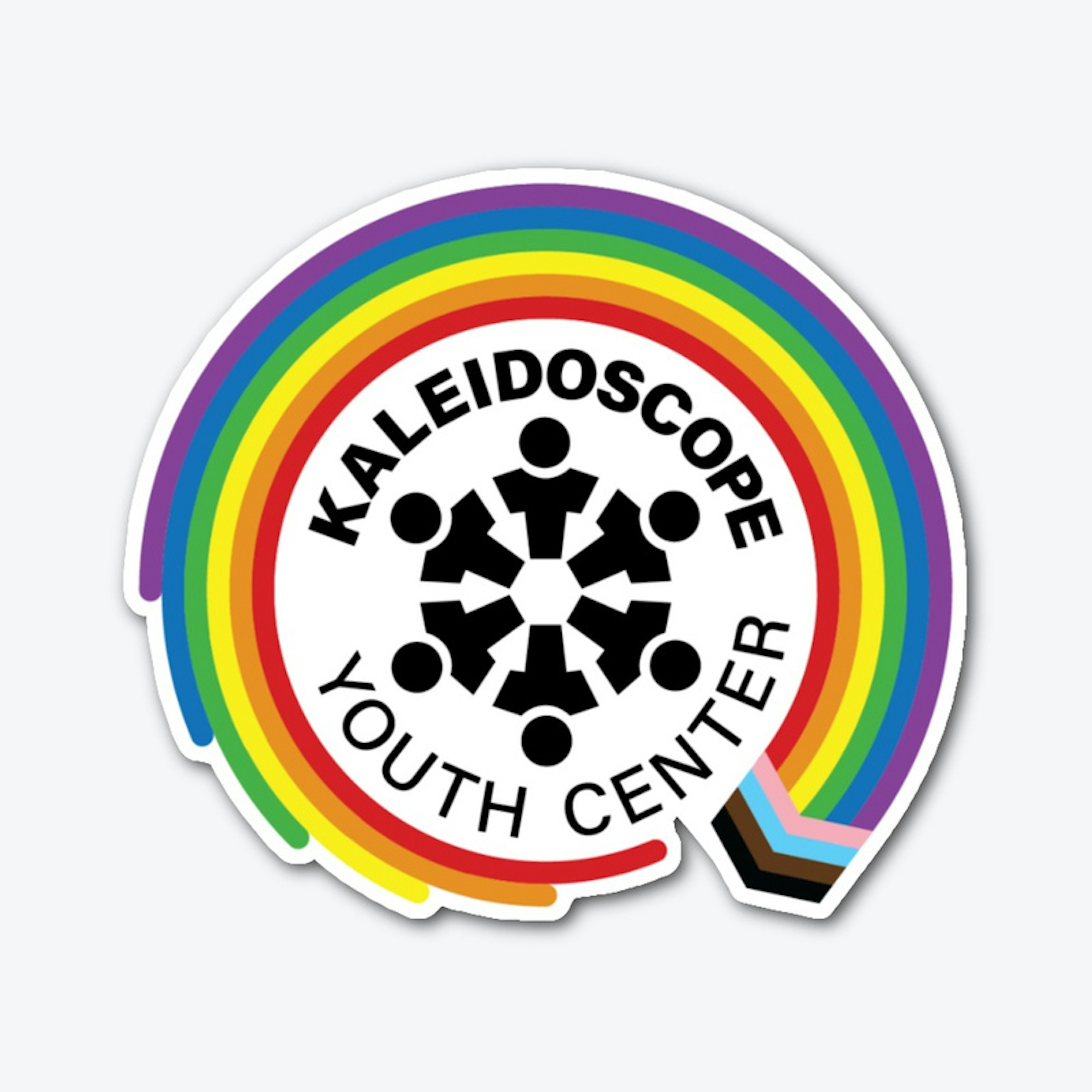 Rainbow Logo Sticker
